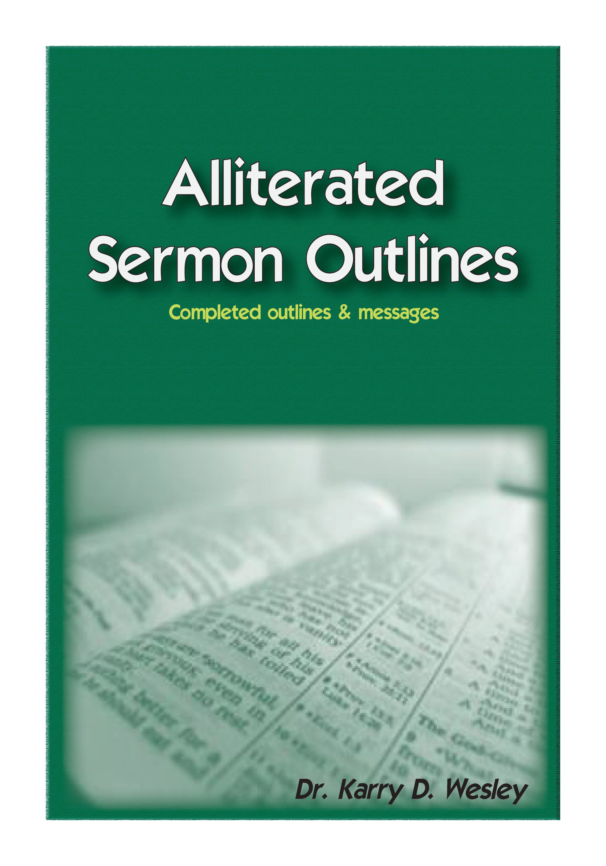 Alliterated Sermons - Volume 1